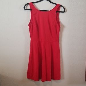 Red Skater Dress